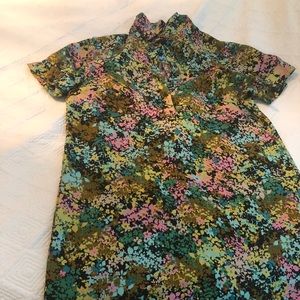 Jcrew silk dress like new size 8 41 inches